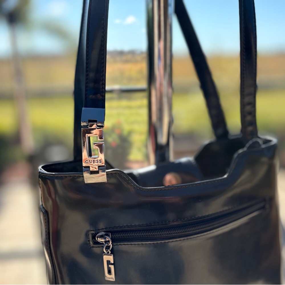 GUESS Y2K Shoulder Bag | Mini Tote | Logo Hardware | Good Condition - Picture 2 of 8